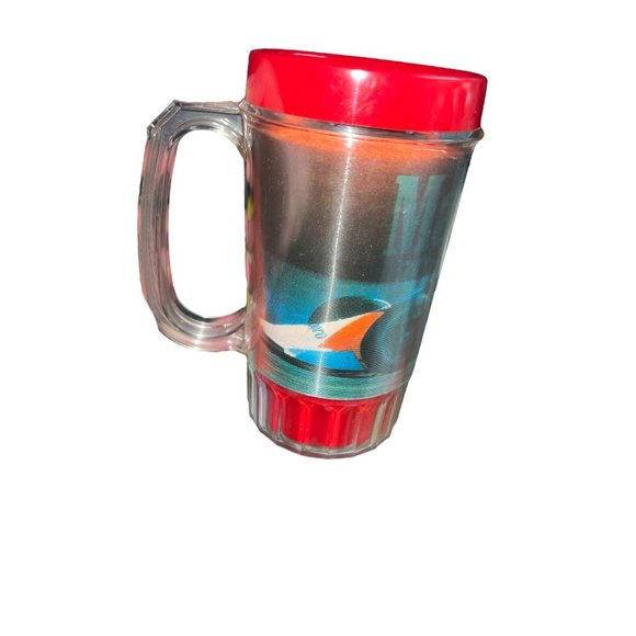 Vintage Marlboro Cigarettes Racing 1991 Plastic Holographic‎ Beer Stein - Picture 7 of 9